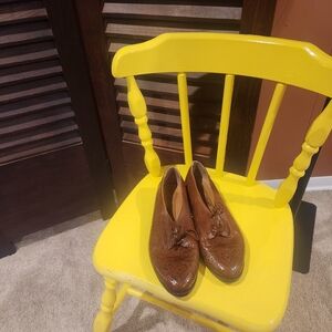 Brown Leather Women's Loafers